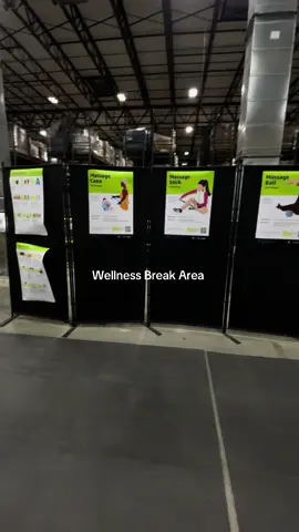 take those 15 minute WELLNESS breaks .. These breaks are available to you ONCE a day whenever your scheduled .. #AmazonWarehouse #AmazonLife #amazonlifestyle #fypシ #amazonian 