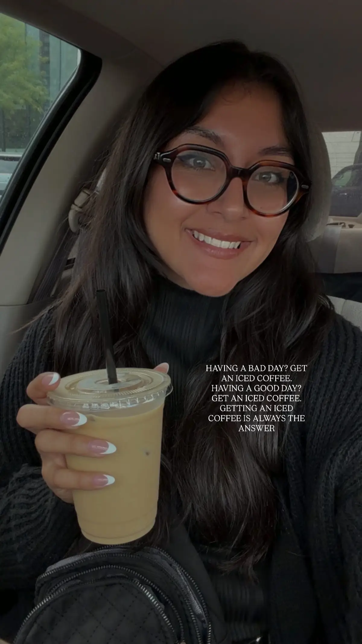 Iced Coffees are always the answer 🖤