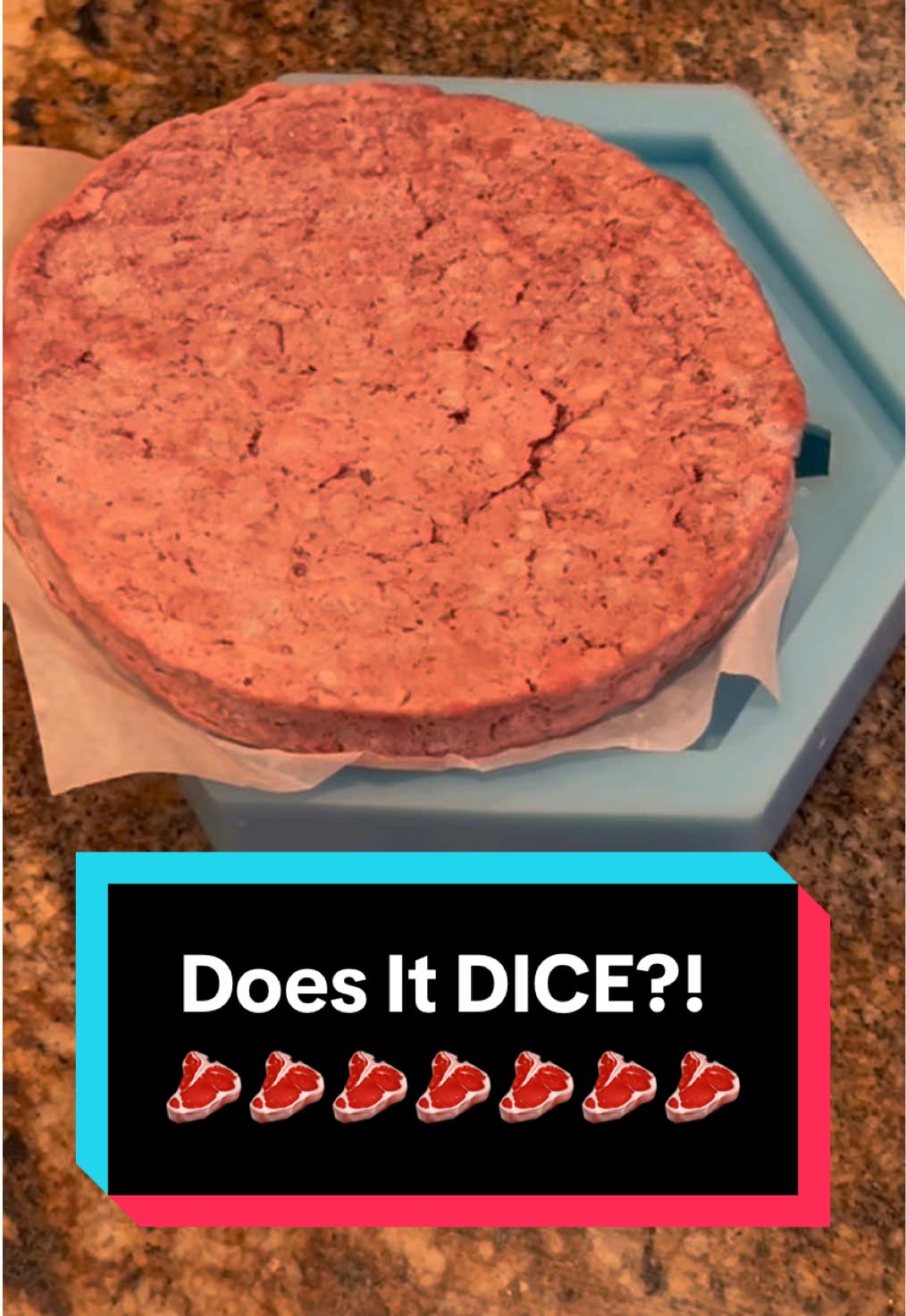 A top ten worst things I’ve diced contender here folks.  …and I have a follow up video on how cooking them went. #dnd #dungeonsanddragons #dnddice #dice #beef 