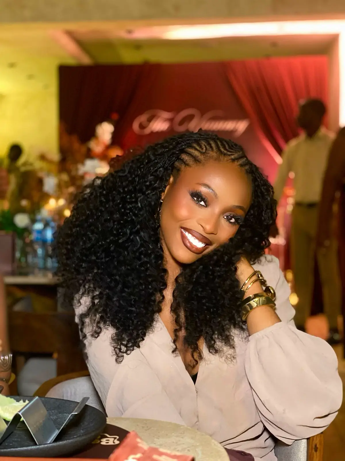 @DanessaMyricksBeauty launch  @Beauty Hut Africa 