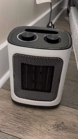 A heater with a fan too?!? Tap the orange cart to purchase. 🥰🧡 #heater #electric #warm #winter #fan 