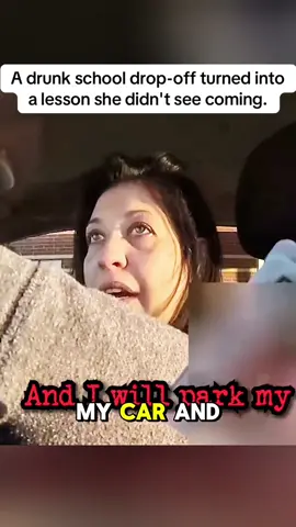 A drunk school drop-off turned into a lesson she didn't see coming. Part 1 #cops #police #bodycam #foryoupage 