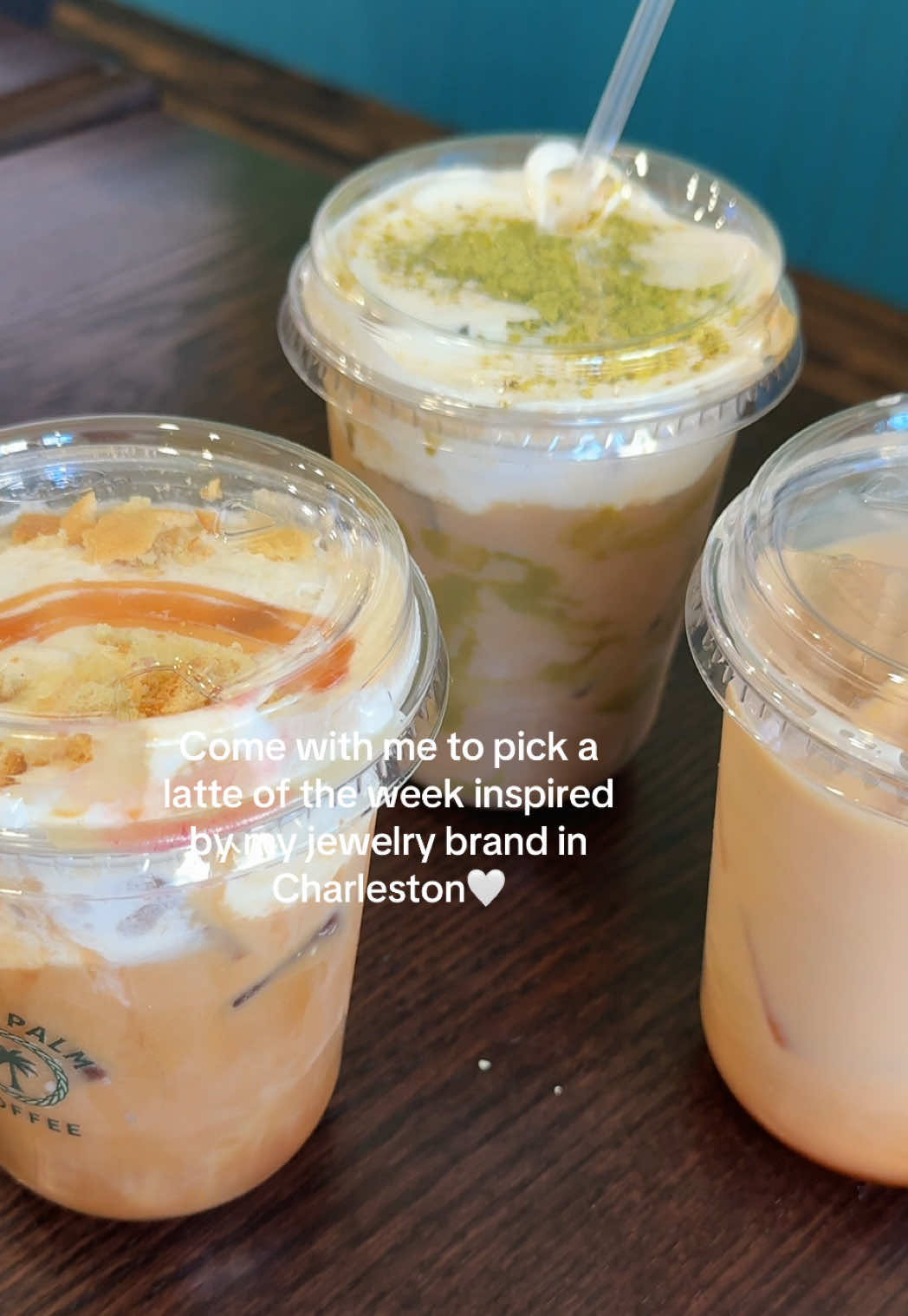 Special Pearl Cut Latte of the week coming soon to @SweetPalmCoffee 🤭 stay tuned my Charleston coffee lovers!!!🫶 #charlestonsc #charlestonrestaurants #charlestonfavorites #charlestoncoffee #charlestongirls 