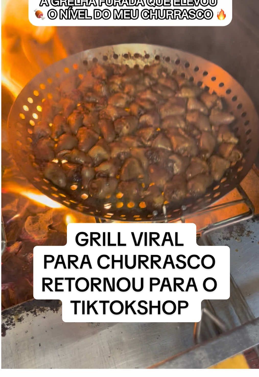 Revolucionando o churrasco com esse Grill! Mas fica atento por que o estoque que esgotou pela terceira vez no TikTok Shop voltou com esse vídeo com as unidades limitadas. Adquira a sua antes que acabe novamente o estoque.  #grelhado #grelhados #coracaodefrango #churrasco 