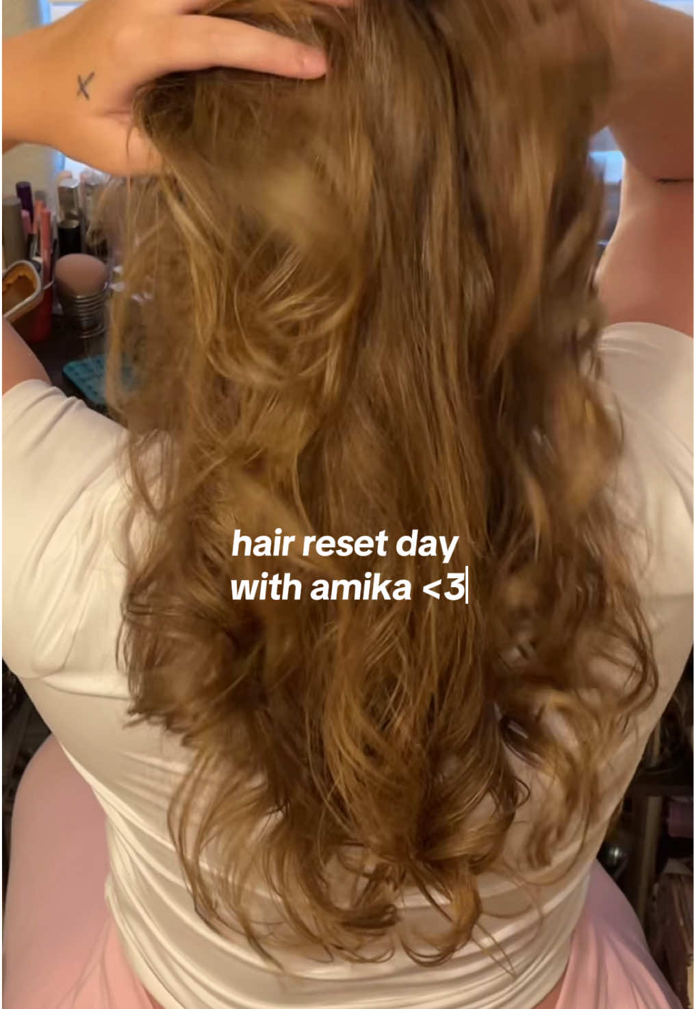 5 step hair reset using @amika  my hair desperately needed this as you can tell 🎀 #amika #amikapartner #hairtok #resetday #blowoututorial  code JESSICAROSE 
