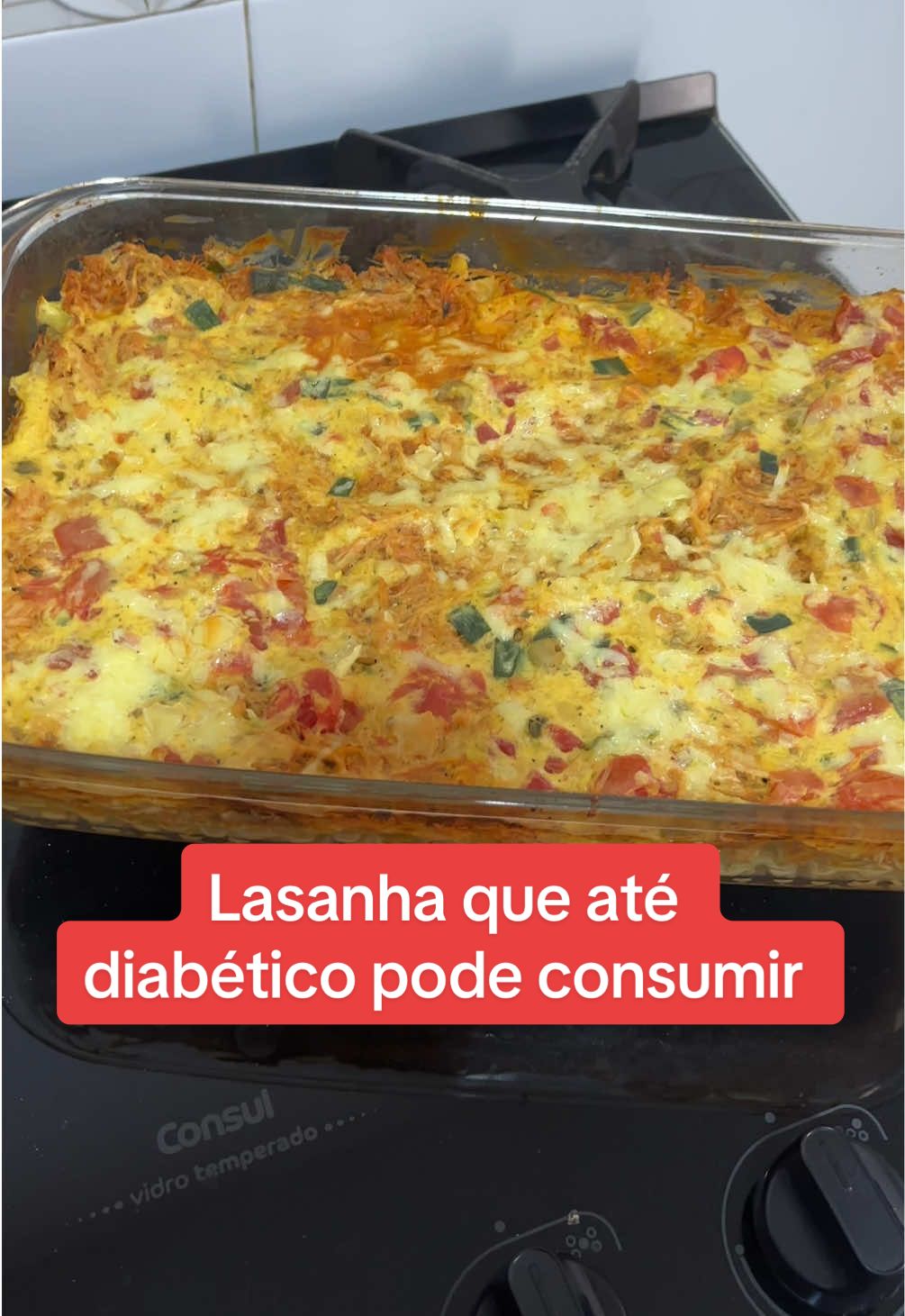 Lasanha que até diabético pode consumir ##diabetestipo2##resistenciaainsulina##prediabetes##glicosealta