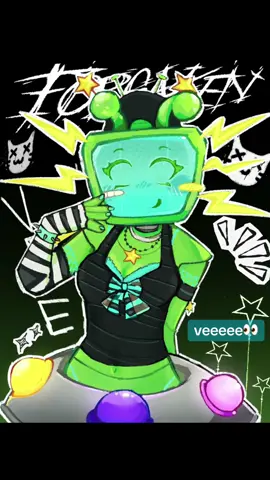 blabalbalalabala veee ve eve #veeronica #forsaken #art #forsakenfanart #alien 
