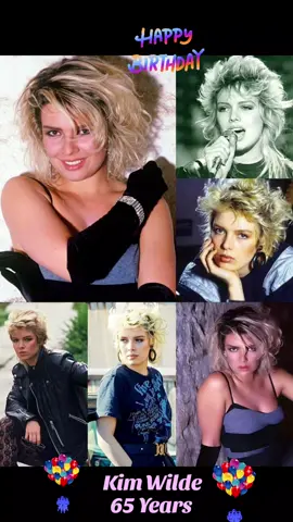 KIM WILDE. En su cumpleaños número 65. 18 de noviembre de 1960. Kim Smith, mejor conocida como: 