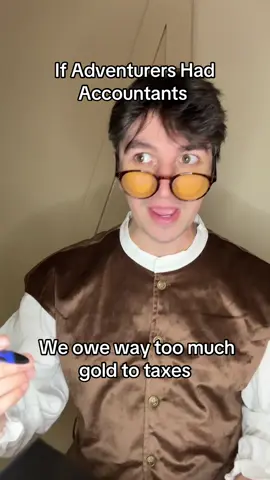 The tax code in the forgotten realms is brutal #comedy #fantasy #medieval #dungeonsanddragons #skyrim 