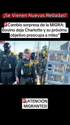 Alerta máxima: La MIGRA abandona Charlotte y se dirige a su próxima cacería. #breakingnews #ice #inmigrantes #redadasmigratorias #usa 