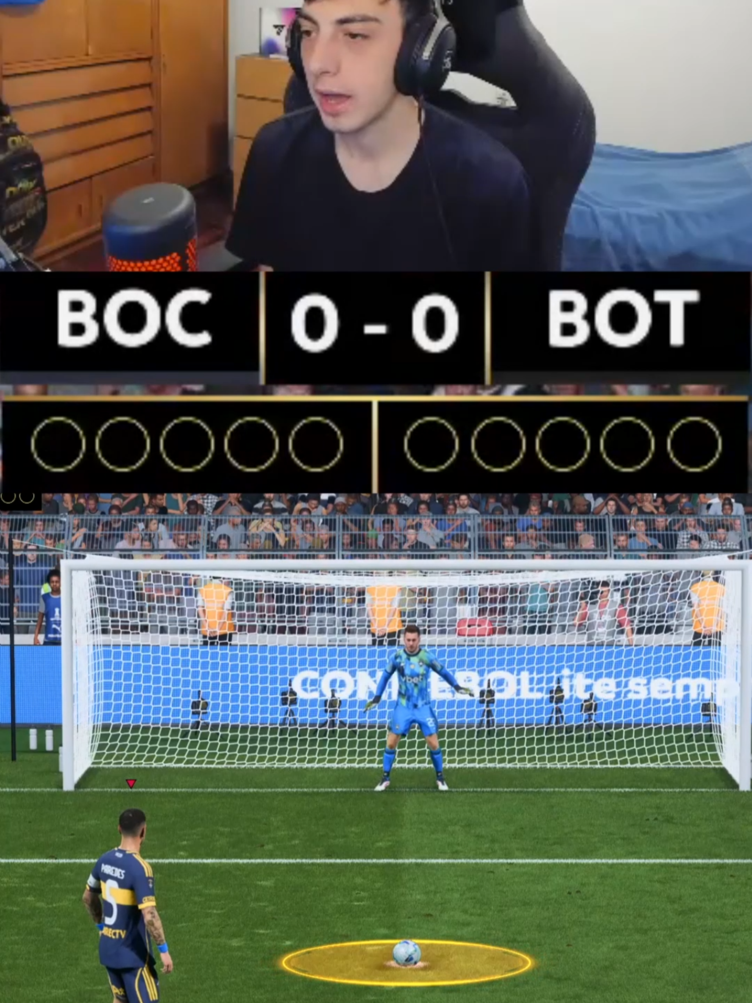 Penales VS Botafogo (Final de Libertadores) #jotabe #fc26 #bocajuniors #modocarrera #libertadores #boca