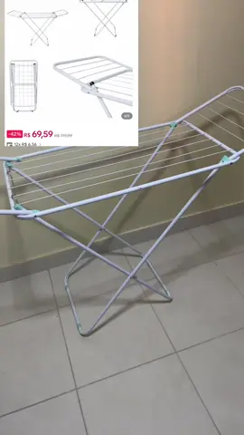 Varal de chão retrátil 