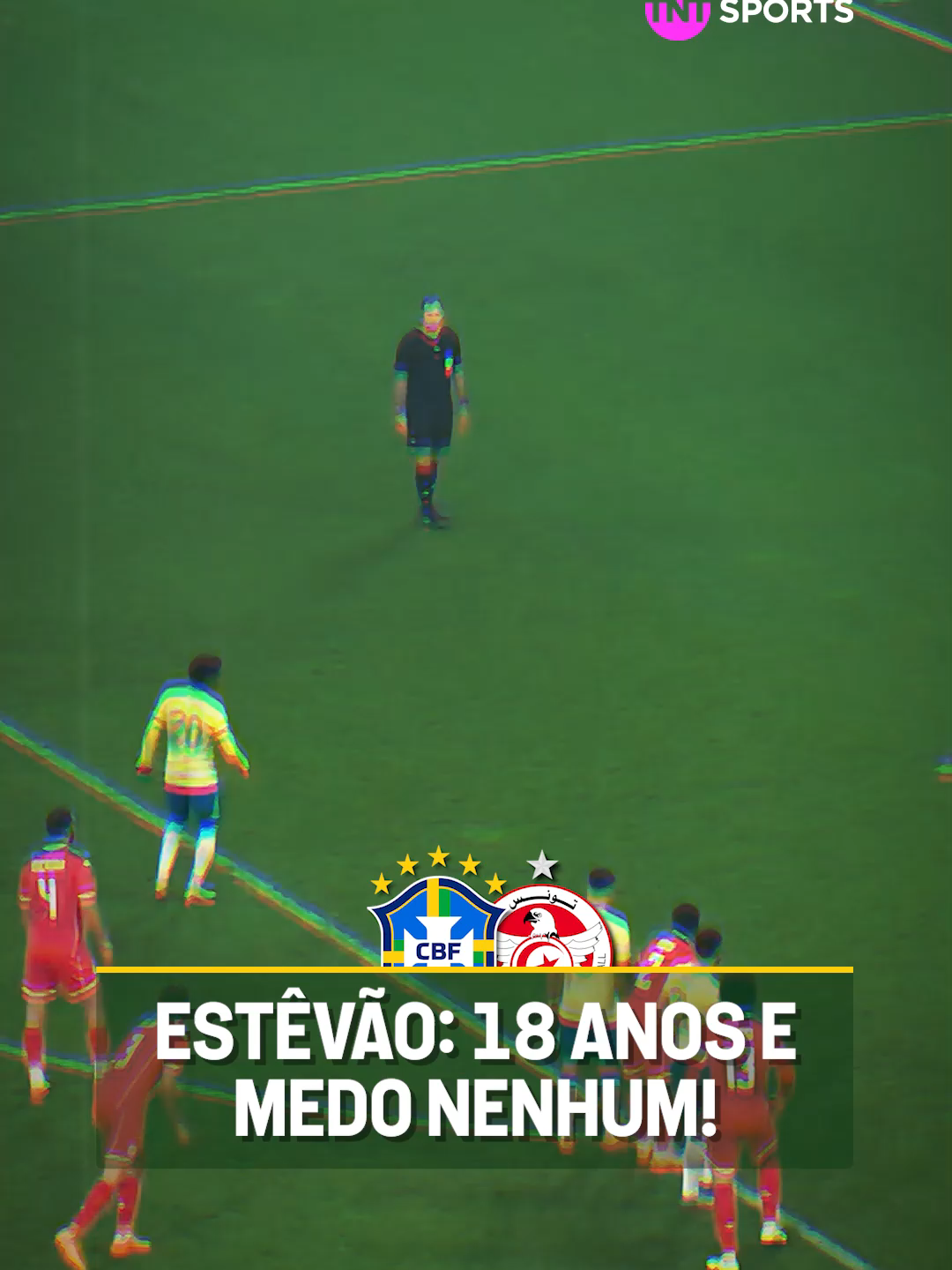 NESSAS SITUAÇÕES QUE AS ESTRELAS SÃO FORJADAS! 🇧🇷⭐ Brasil perdendo, ambiente hostil, mas Estêvão não tremeu, pegou a bola e marcou de pênalti o gol de empate para recolocar a Seleção no jogo. #FutebolBrasileiro #SeleçãoBrasileira #estevao