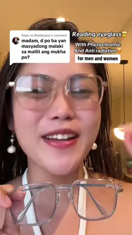 3n1 reading glasses 🤓🫶✨ #photochromiceyeglass #antiradiationglass #eyeglasses #fy 