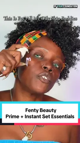 Just Because You Have Dry Skin, Doesn’t Mean You Have To Avoid Hydrating Primer Before Your Makeup. Have You Tried @Fenty Beauty Blotting Powder Yet? 🧉 #settingpowder #hydratingprimer #tiktokshopblackfriday #tiktokshopcybermonday   #fentybeauty