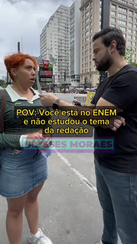 Ela conseguiu responder?