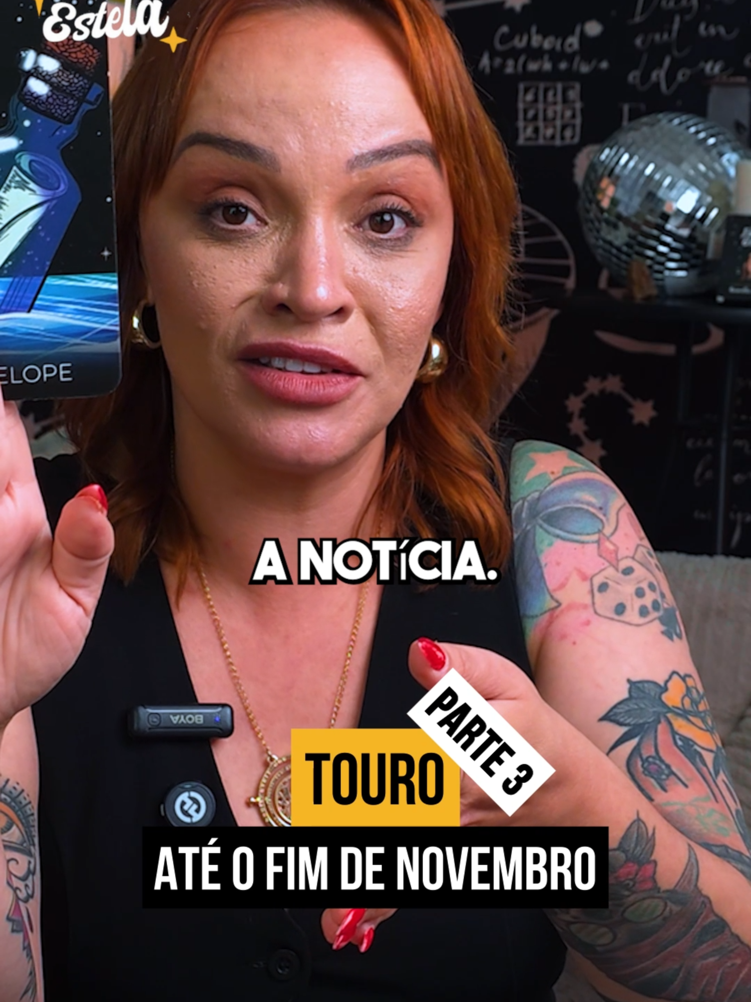 Leitura da Semana para Touro - Hoje às 20h ♌ Assista a previsão completa no canal #signo #taescritonaestela #casadasestrelas #tarot #previsao