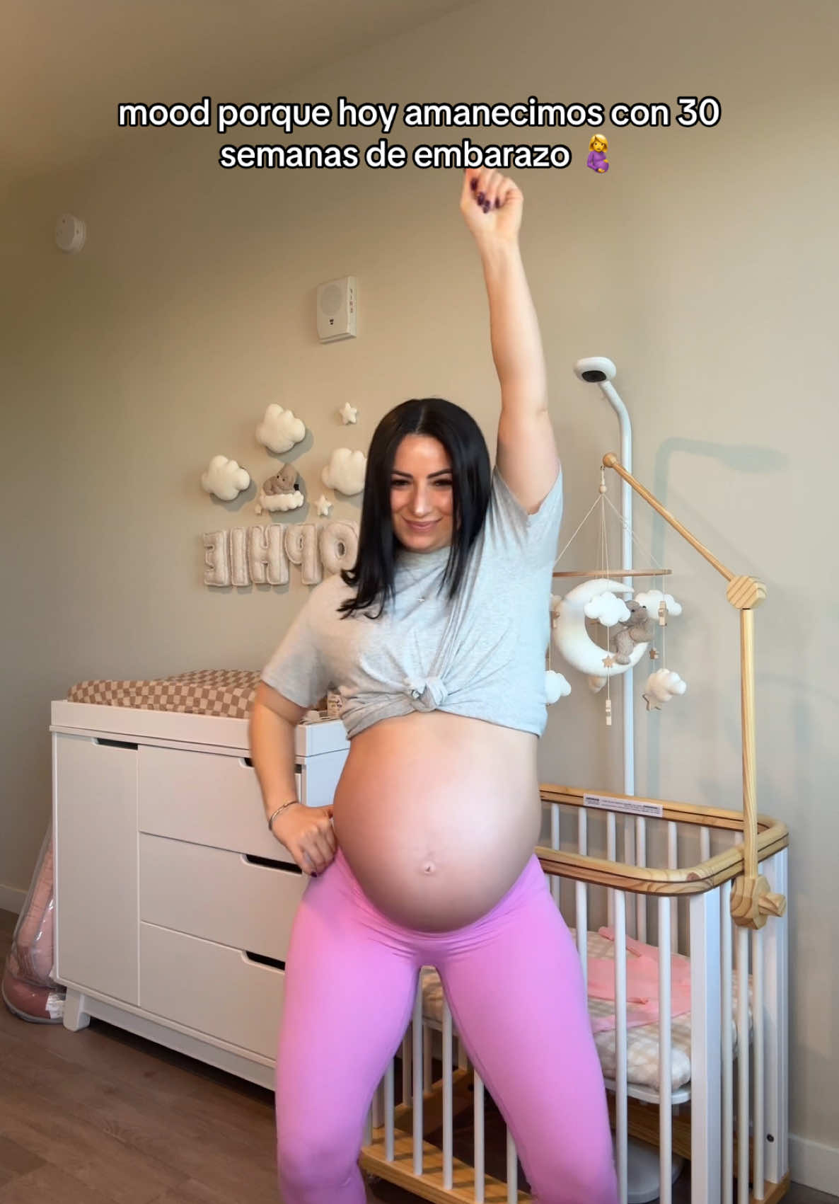 Mood porque hoy amanecimos con 30 semanas de embarazo 🤰