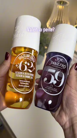Ambos huelen delicioso! Uno no es suficiente @Sol de Janeiro #perfumemist #vanillaperfume #perfumetiktok #TikTokShopCreatorPicks #TikTokShopBlackFriday 