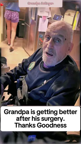 Thanks to your love and prayers ❤️🙏 #grandpa #grandfather #caregiver #alzheimer #dementia 