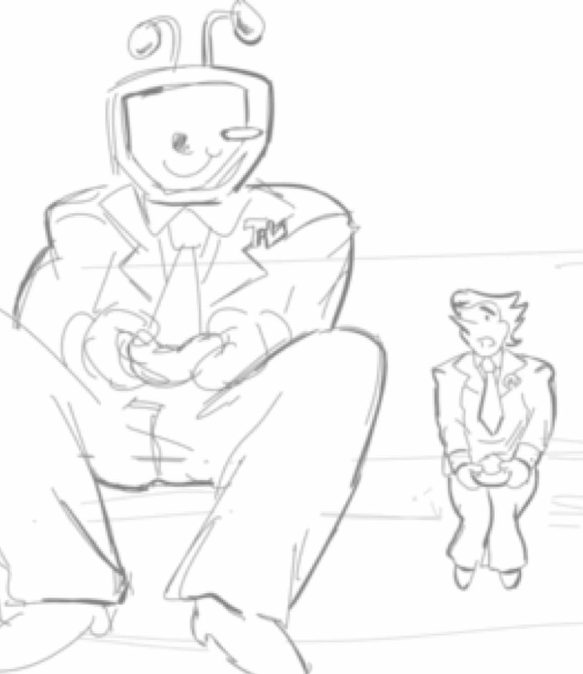 hai guys this fr took me likr 6 hrs… i heard this audio and it reminded me of spamtenna for some reason idk,, but my art is dookie from the butt rn so i couldnt rlly make it polished,,, i kinda gave up at the end LMAO #spamtenna #deltaruneanimation #fananimation #spamton #tenna 