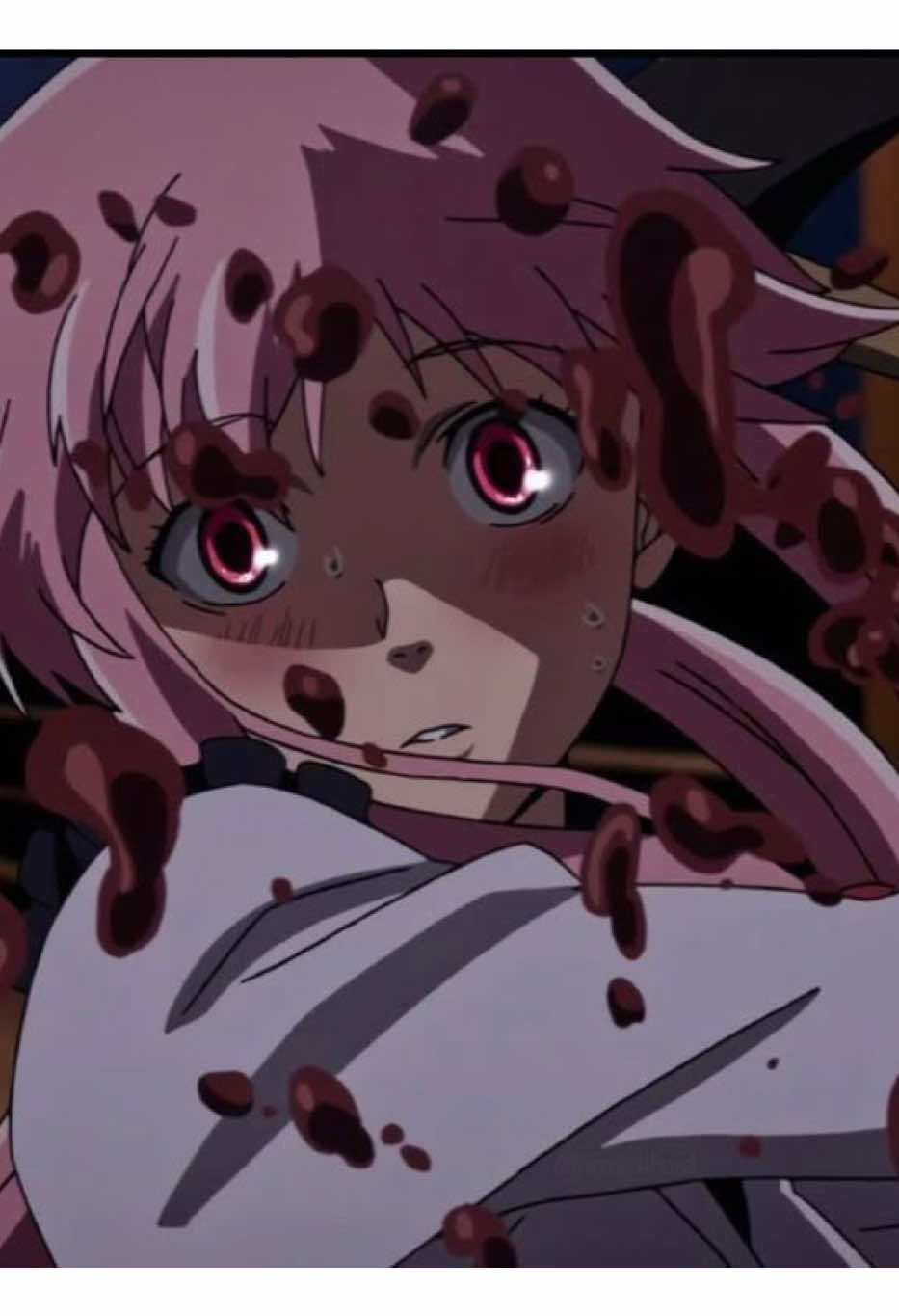 [#FUTUREDIARY] — i know that you think im weird 👅👅 || #wifiskeleton #anime #edit #fyp // yuki yuno gasai wifiskeleton corridor anime edit