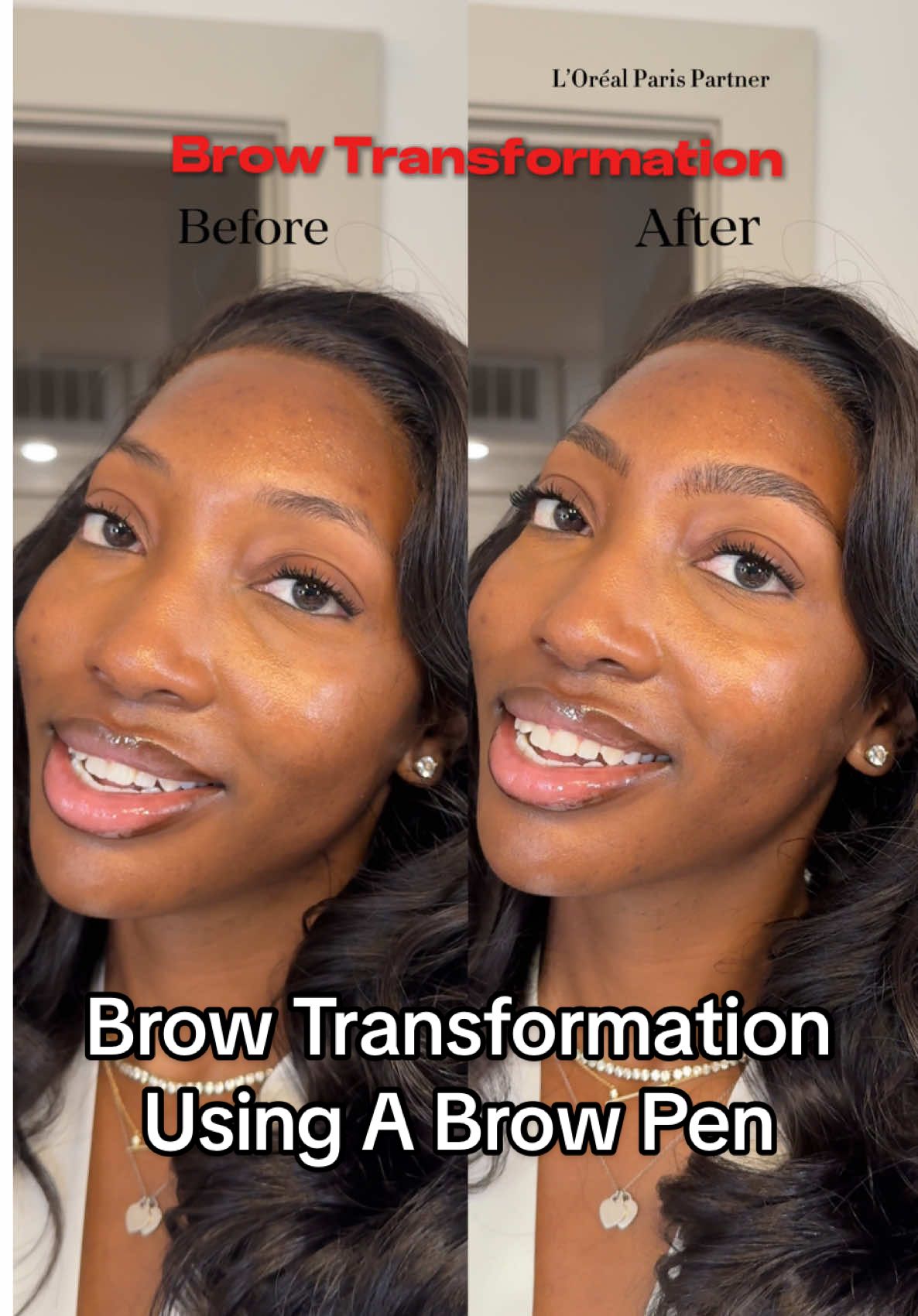 Full brows in seconds, even if you weren’t born with them. Faux Brow is my secret, and it’s finally on sale for Black Friday through Cyber Monday on Amazon. Grab it Early before everyone else finds out !  @loréal paris usa  #lorealparispartner  #lorealparismakeup  #amazonfinds  #fauxbrow  #eyebrowtutorial 