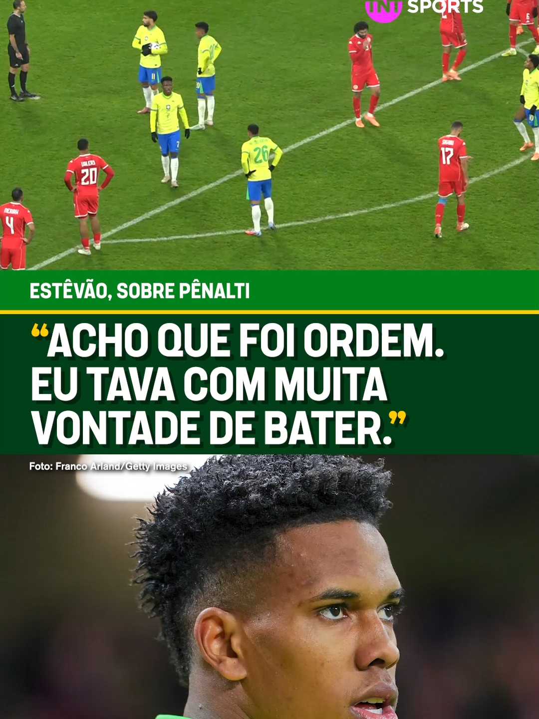 ESTÊVÃO QUERIA BATER O PÊNALTI, MAS ANCELOTTI PEDIU O PAQUETÁ! 👀🇧🇷 Na saída de campo, o camisa 20 da #SeleçãoBrasileira disse que queria muito bater o segundo pênalti, mas Ancelotti escolheu Paquetá para a cobrança! #FutebolBrasileiro #PósJogo Crédito: SporTV#sportsontiktok #estevao #foryou #ancelotti #fyp #SeleçãoBrasileira
