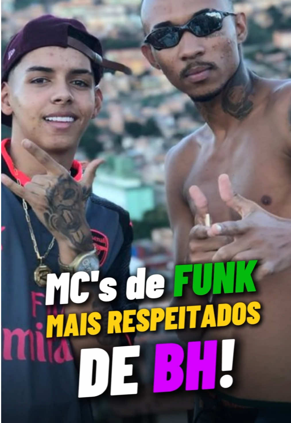 Os MC’s mais RESPEITADOS de BH ! ✍🏼💭🔥🚂. #funk #funkbh #mtg #mcrick #viral 