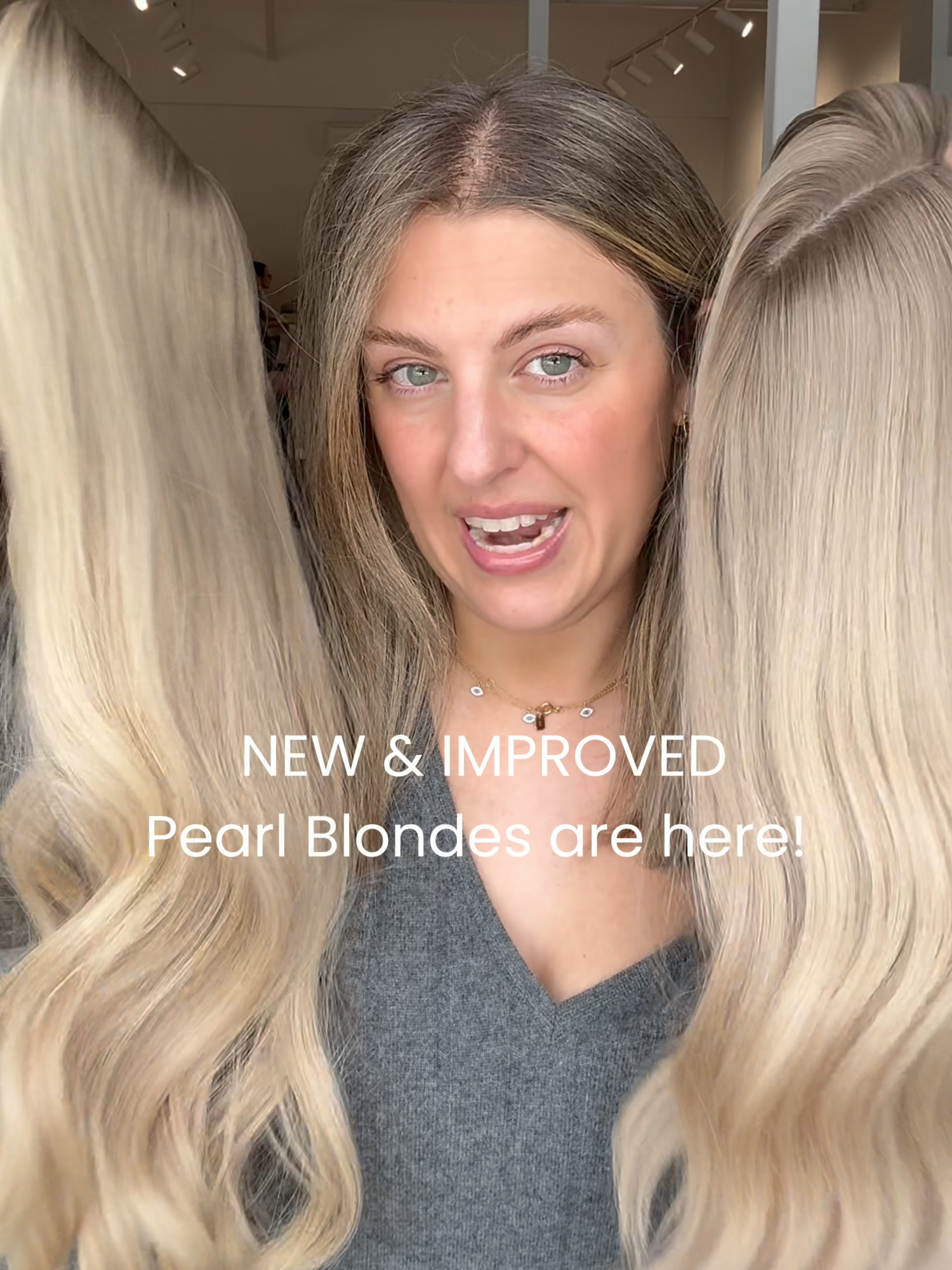 NEW PEARL BLONDE… but make it even better 🤍✨  you asked… and we listened. Our iconic Pearl Blonde the lightest, dreamiest blonde in the entire Lusta collection just got a glow-up! After hearing your feedback, we added a slightly deeper, more natural root so she blends even more seamlessly with the blondes you’ve been asking for. And honestly? this is STUNNING. 😍 Pearl Blonde has been a best seller because it melts into so many blonde tones. Shop now at lustahair.com