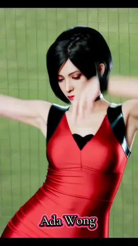 Ada Wong echándose un pasito coreano #dance #re4 #ai 