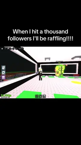 When I hit a thousand followers I'll be raffling!!!!#strawberry#radictive#stealabrainrot 