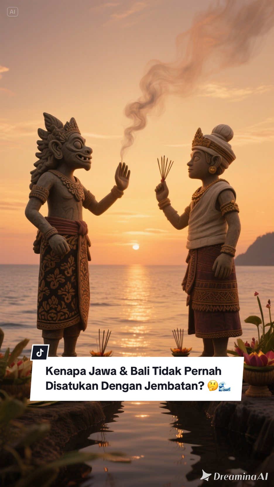 Selatnya cuma 2,5 km—lebih dekat dari jarak naik motor keliling kota. Tapi sampai hari ini… Pulau Jawa dan Bali masih dipisahkan laut, bukan jembatan. Kenapa? Ternyata jawabannya bukan cuma soal teknis… tapi juga geologi, budaya, sejarah, bahkan kepercayaan lokal. 🌊 Arus bawah lautnya kuat 🌋 Dekat zona gempa aktif 📏 Kedalamannya tidak stabil 🌀 Dan bagi masyarakat setempat: Selat Bali adalah batas energi — bukan asal disatukan. Pemerintah pun paham: Ini bukan sekadar soal kemampuan membangun. Tapi soal menghormati tempat dan waktunya. Mungkin suatu hari akan terhubung… Tapi hari ini, laut itu masih punya makna lebih dari sekadar jarak. — 💬 Menurut kamu… Perlu ada jembatan Jawa–Bali? Atau biarkan tetap seperti sekarang? #jawa #bali #selatbali #faktaunik #fyppppppppppppppppppppppp 