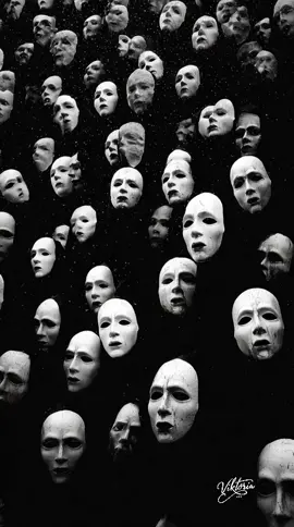 Thought In todays society people drift toward a quiet sameness. We repeat each other's tastes, adopt the same attitudes, and move through life wearing carefully curated masks, brackets over our true selves. Yet beneath these layers many feel hollow, as if the performance has replaced the person. I call this the Echo Shell, the state in which individuals mirror the world around them so consistently that their inner voice grows faint. The Echo Shell offers safety and belonging but it slowly empties us until we feel like spectators of our own lives. Only when we dare to step outside it, revealing the uneven and unpolished parts of who we are, do we begin to feel whole again. #foryou #society 