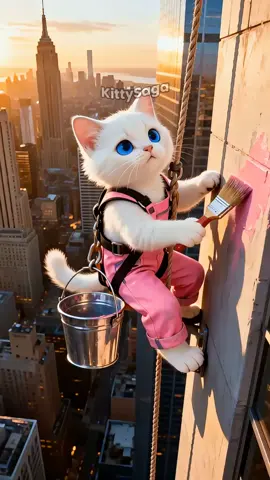 #kitten #cat #funnycat #aicat #catvideo 