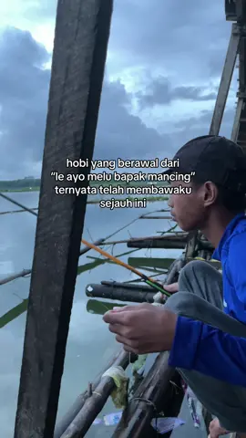 sak iki anak e samean wes wani budal dewe pak😊 #mancingmania #mancing #storymancing #pemancing #udin_fishing 