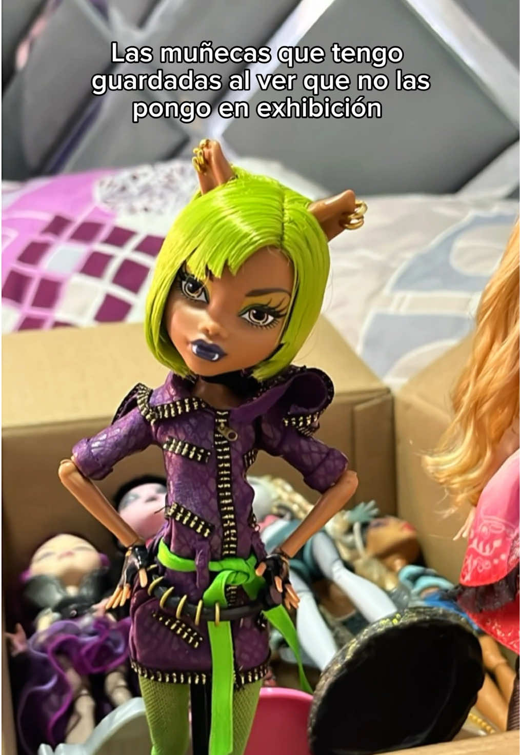 Necesito más espacio!!😭#monsterhigh #dolls #parati #fyp #humor 
