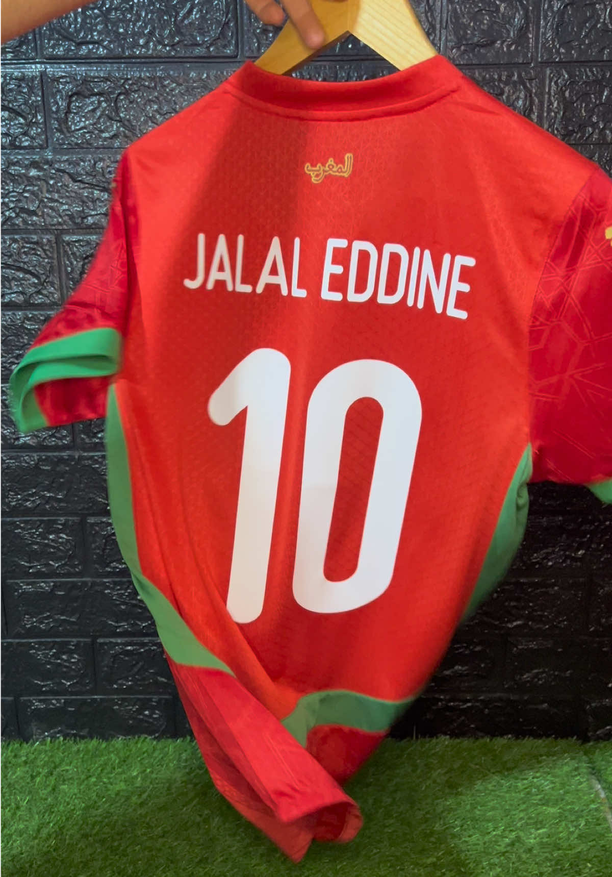 قميص المنتخب المغربي #طباعة #flocage #marocaine🇲🇦 #maroco🇲🇦algeria🇩🇿tunisia🇹🇳 #maroc 