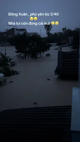 Chìm vào biển nước rồi 😭😭#lụtmiềntrung #phúyên #2025