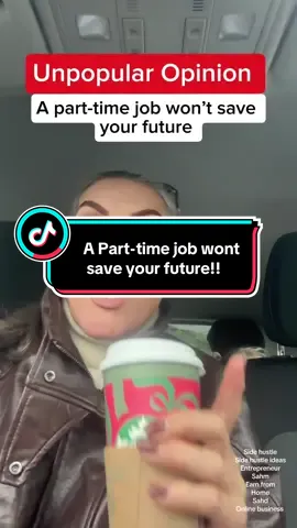 Unpopular opinion. A part-time job won’t save your future. A smarter system will. Comment READY for the details #UnpopularOpinion #MidlifeShift #StopSettling #PhoneBusiness #BuildYourFuture 