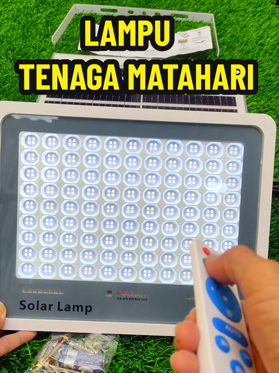 solar lampu 2000W Lampu tenaga matahari Lampu led surya Solar cell Lampu outdoor Super terang Lampu sorot solar cell  0 Biaya listrik sepanjang tahun Lampu casan tahan lama 24 jam Tahan air IP67 COD solar lamp outdoor lampu emergency #sipalingaffiliate  #solarlights  #panelsurya  #lamputenagasurya #lamputenagamatahari s