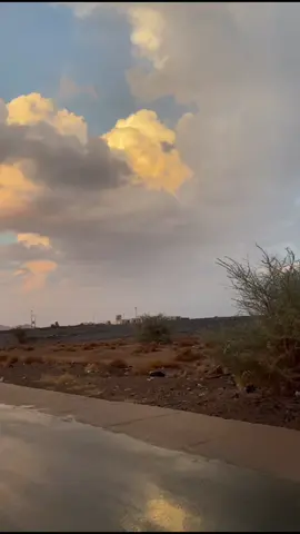 امطار خيبر 💗🤍#خيبر_الصلصله_الثمد_المدينه_المنو #الرياض_الان #حايل #تبوك_الورد #امطارخير_وبـــركـــه❤🌱 