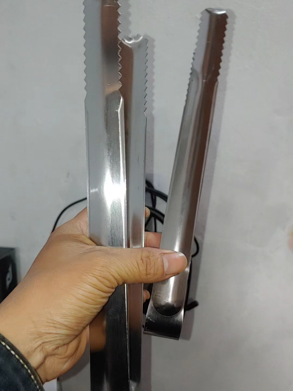 kẹp inox gắp thức ăn gắp than gắp đá #xuhuong #kepgapda #kepgapthucan 