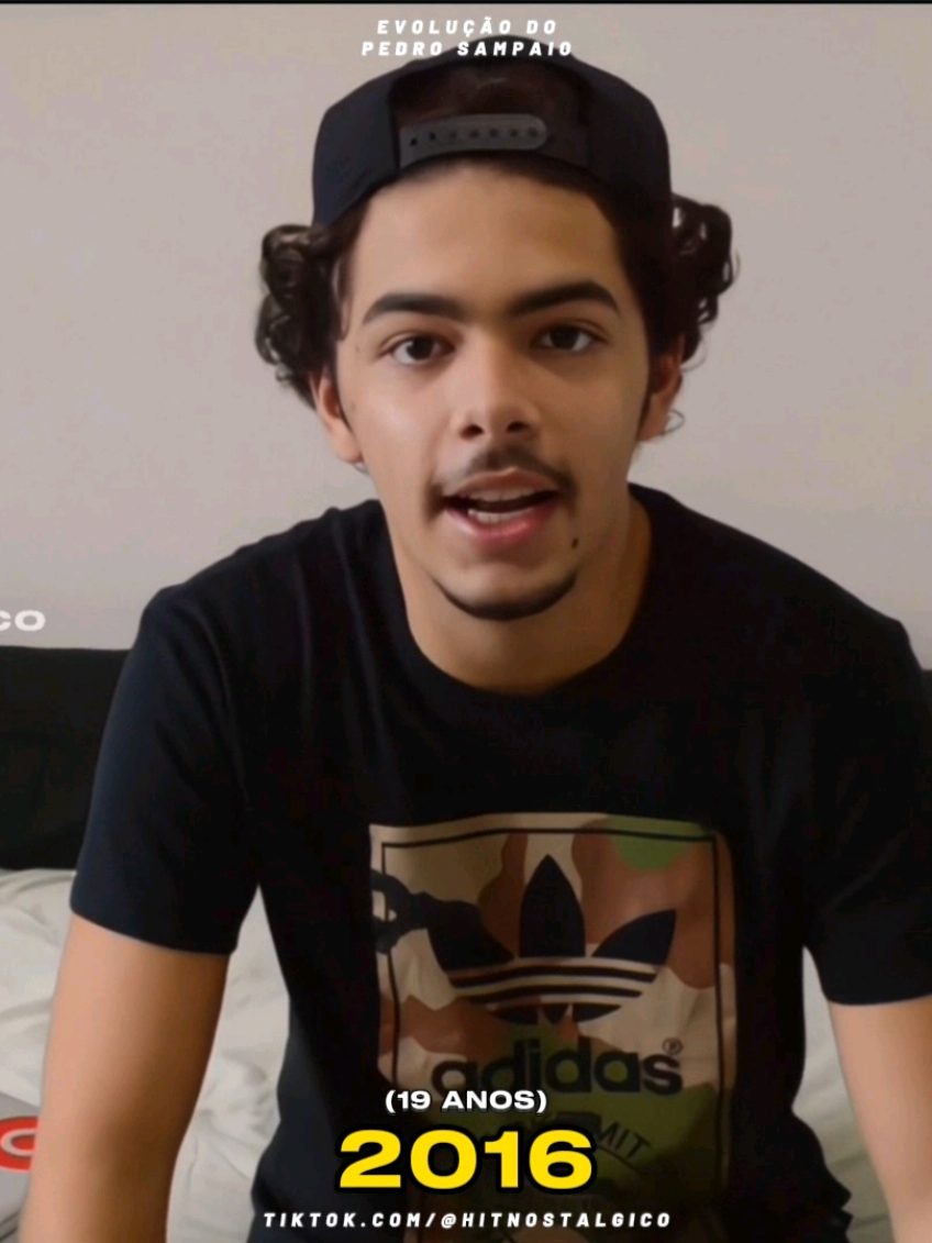 Evolução do Pedro Sampaio (2015 - 2025) #Pedrosampaio #Evolução  #sequencias #nostalgia  #creatorsearchinsights 