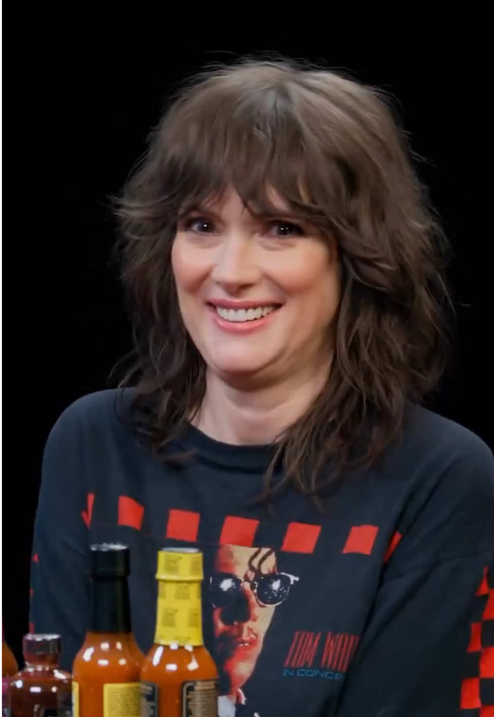 Winona Ryder announcement for hotones this week 😍 || stay tuned and watch her on this Thursday ❤️‍🔥|| shes so adorable I know I can keep saying that but how I will survive this bc I’m not even breathing after this promo video 😭🙏but look at her  #WinonaRyder #strangerthings #fyp #viral #winonaryderedit 