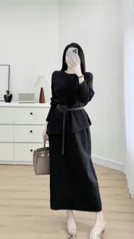 Váy len xinh đi dự tiệc nha chị em #xuhướng #phunu #vayxinh #quanao #@