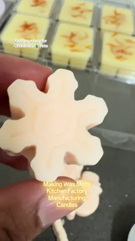 Making Wax Melts  Kitchen Factory  Manufacturing  Candles #fete #christmasfete #2025 #waxmelts #candles 