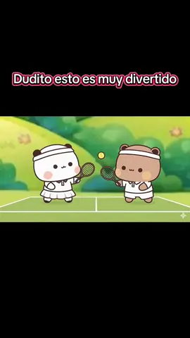 Bubu & Dudu jugando Tennis.#dudu #dudububu #dudububulove #bubududu #bubu 