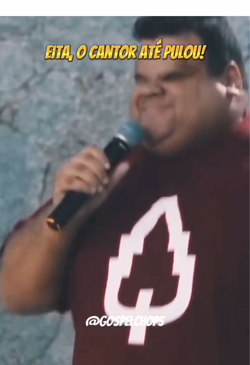 O cantor pulou na presença de Deus! 🙏 #gospelchops #bateristasevangelicos #bateristagospel 