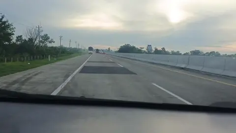 kecelakaan di KM257 pagi ini. #brebes24jam 